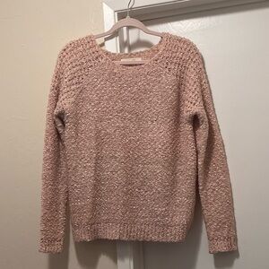 Women's Pink Knit Sweater